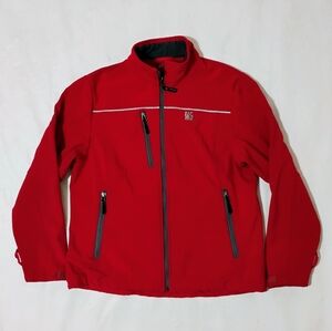 Women's OOBE Chick Fil A Employee Fleece Lined Full Zip Jacket Size Large